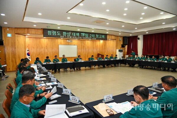 청렴 보고회 사진(사진제공=부여군)